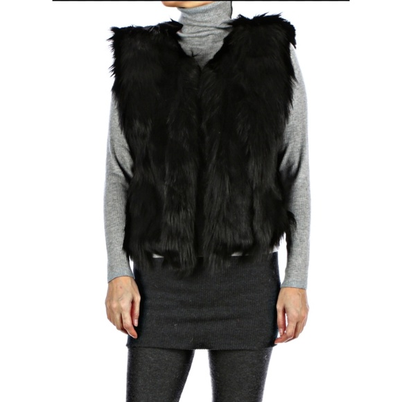 Russian Style Ribbed Fur Vest - Picture 4 of 6